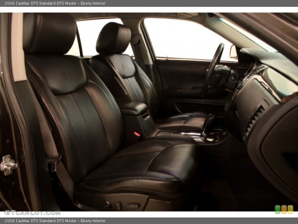 Ebony Interior Front Seat for the 2009 Cadillac DTS  #80689310
