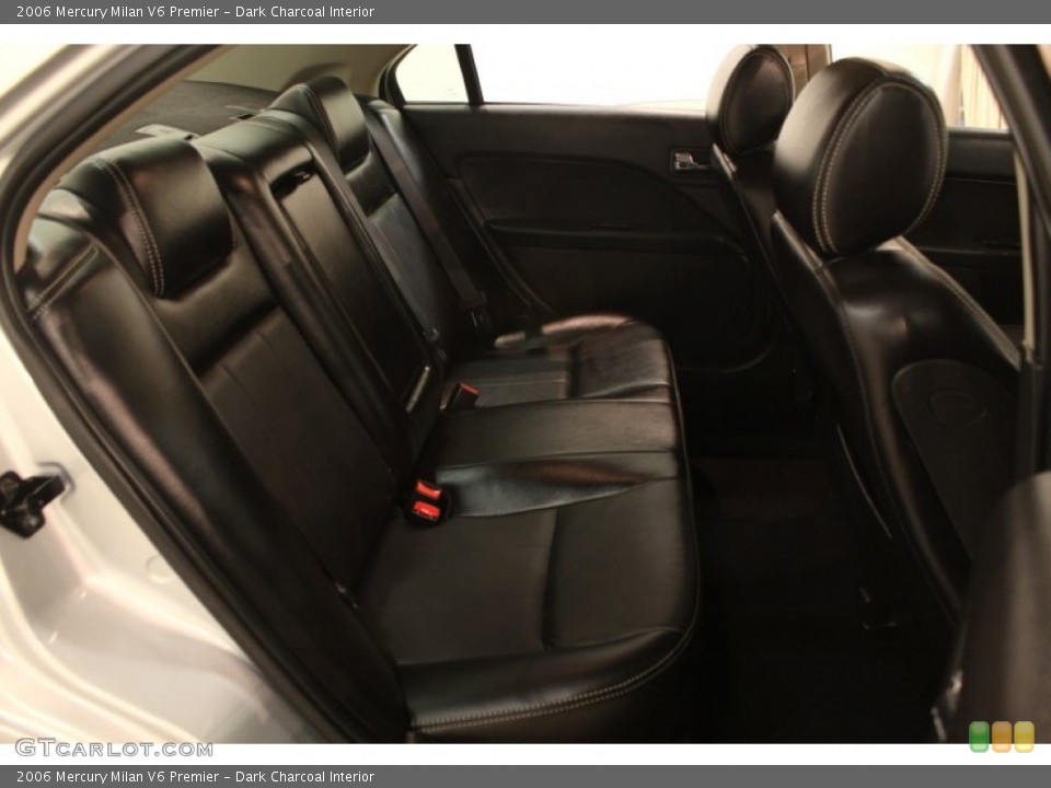 Dark Charcoal Interior Rear Seat for the 2006 Mercury Milan V6 Premier #80690114