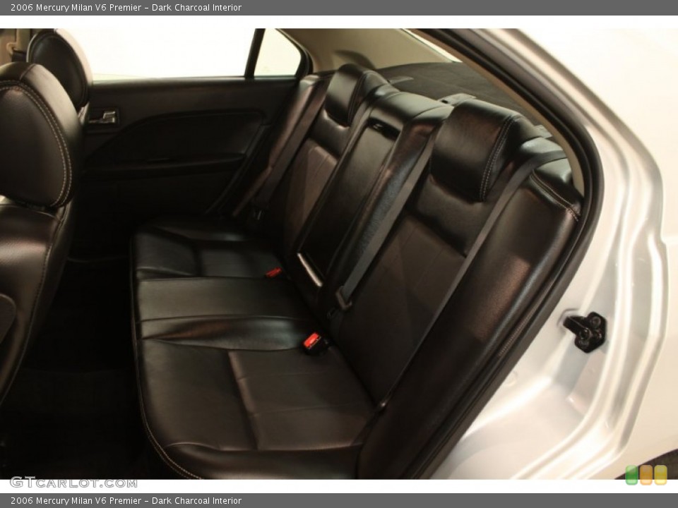 Dark Charcoal Interior Rear Seat for the 2006 Mercury Milan V6 Premier #80690135