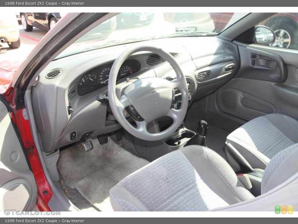 Gray Interior Photo for the 1998 Ford Escort ZX2 Coupe #80691846
