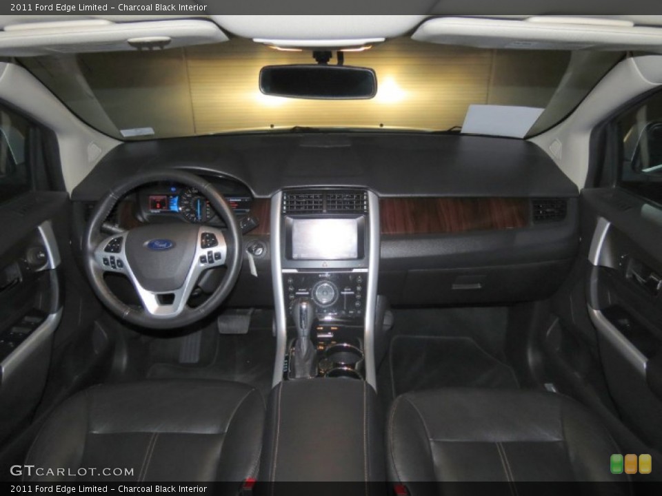 Charcoal Black Interior Dashboard for the 2011 Ford Edge Limited #80692130