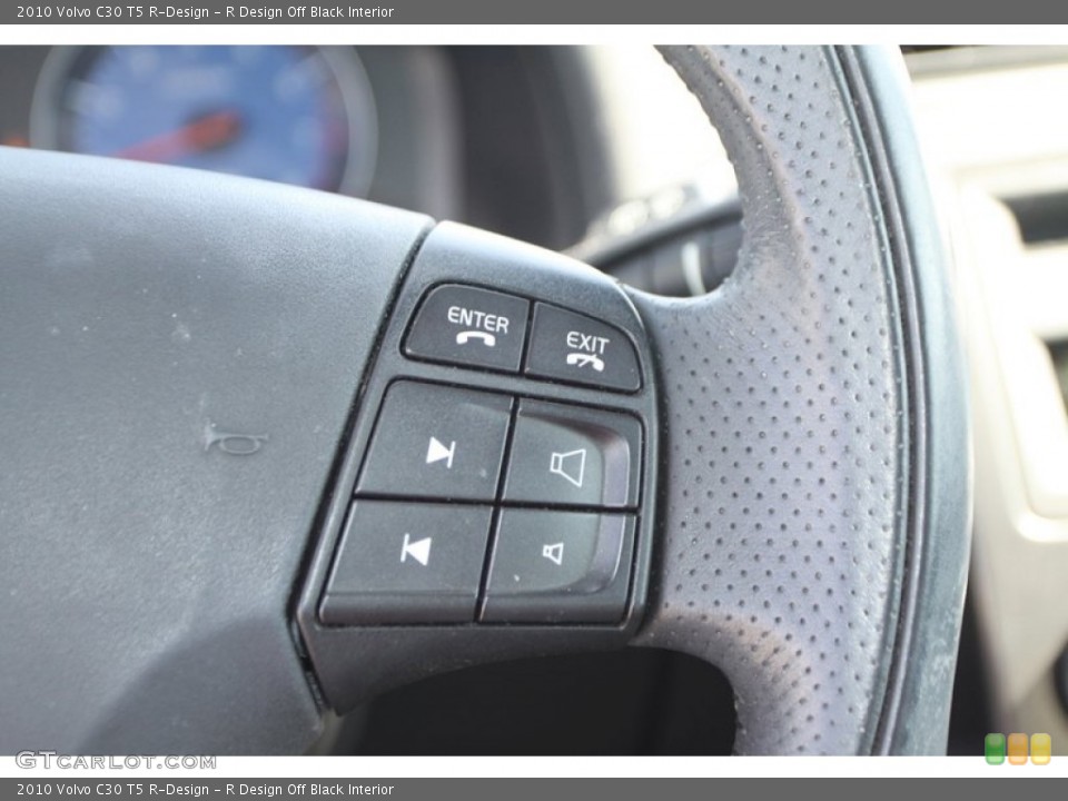 R Design Off Black Interior Controls for the 2010 Volvo C30 T5 R-Design #80692575