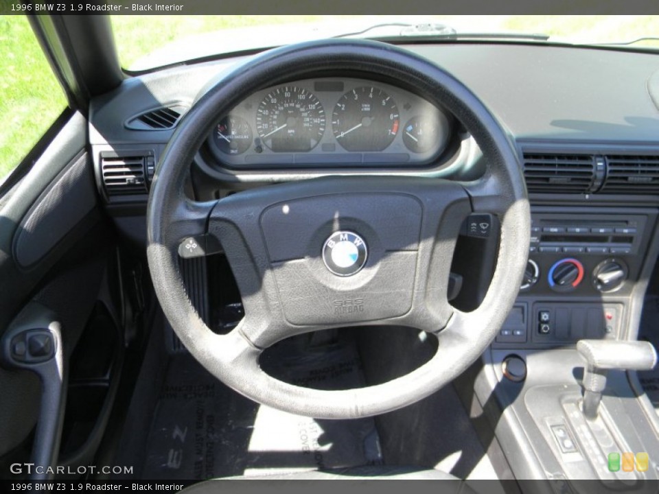 Black Interior Steering Wheel for the 1996 BMW Z3 1.9 Roadster #80693306