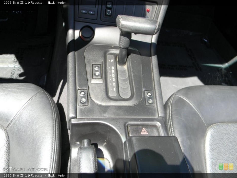 Black Interior Transmission for the 1996 BMW Z3 1.9 Roadster #80693358
