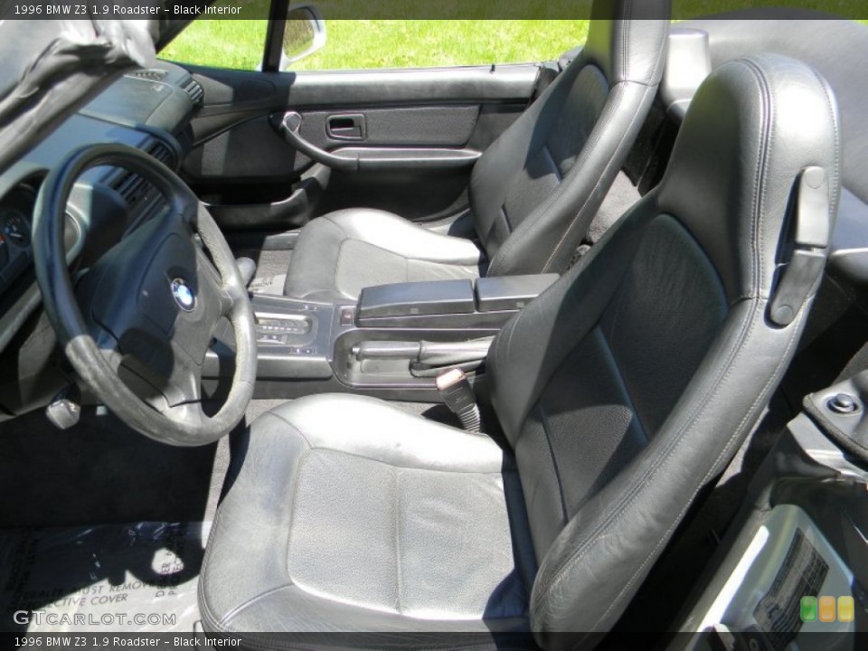 Black 1996 BMW Z3 Interiors