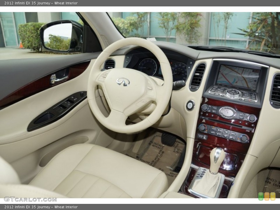 Wheat Interior Dashboard for the 2012 Infiniti EX 35 Journey #80697212