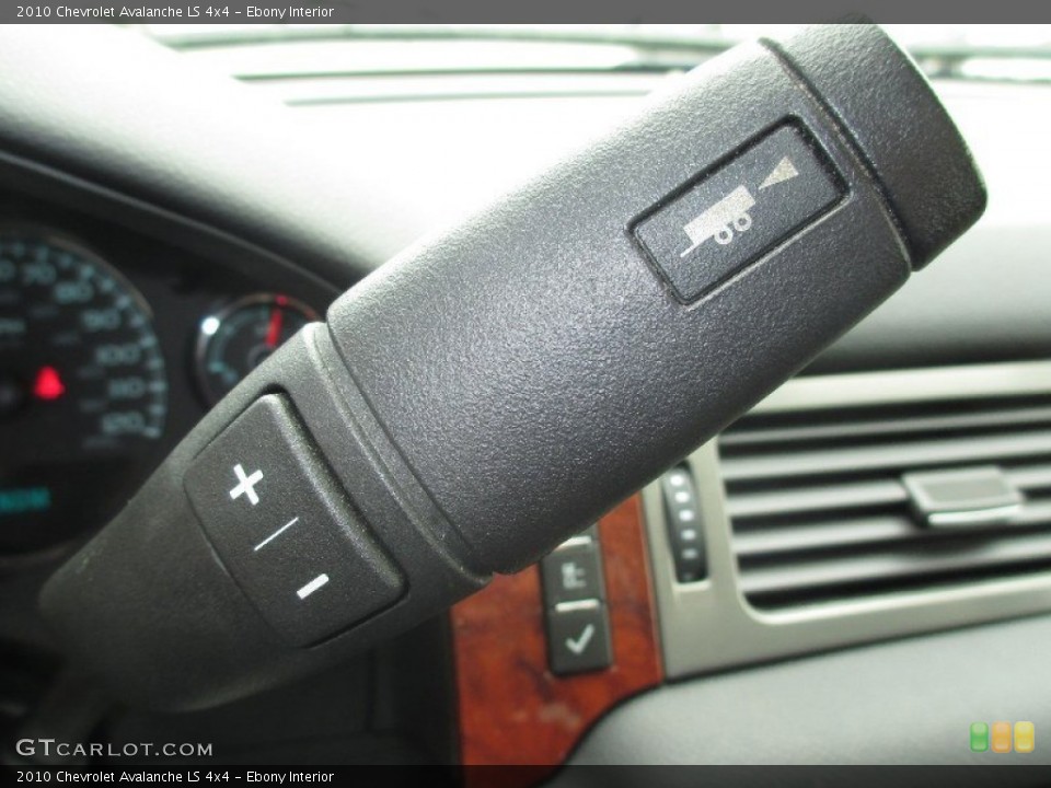 Ebony Interior Transmission for the 2010 Chevrolet Avalanche LS 4x4 #80697318