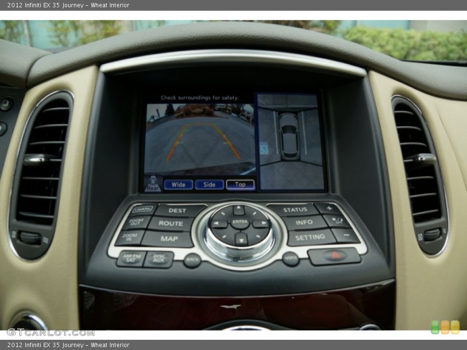 Wheat Interior Controls for the 2012 Infiniti EX 35 Journey #80697491