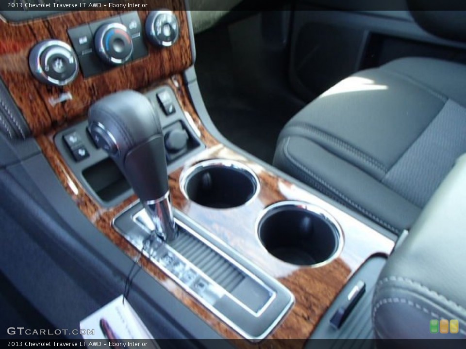 Ebony Interior Transmission for the 2013 Chevrolet Traverse LT AWD #80697539