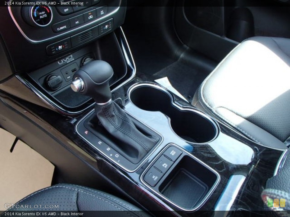 Black Interior Transmission for the 2014 Kia Sorento EX V6 AWD #80697567