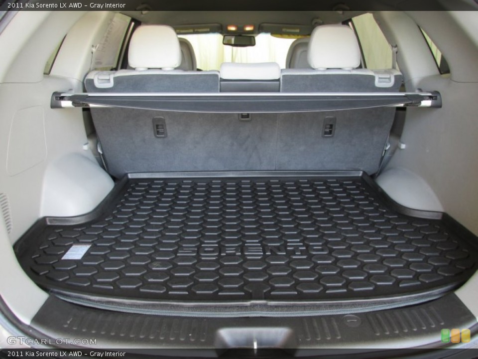 Gray Interior Trunk for the 2011 Kia Sorento LX AWD #80698998