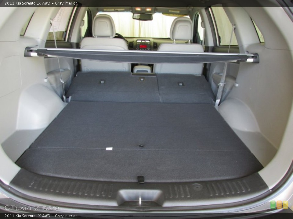 Gray Interior Trunk for the 2011 Kia Sorento LX AWD #80699087
