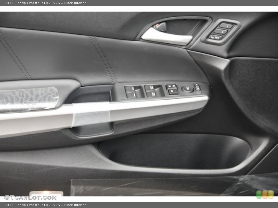 Black Interior Controls for the 2013 Honda Crosstour EX-L V-6 #80700326
