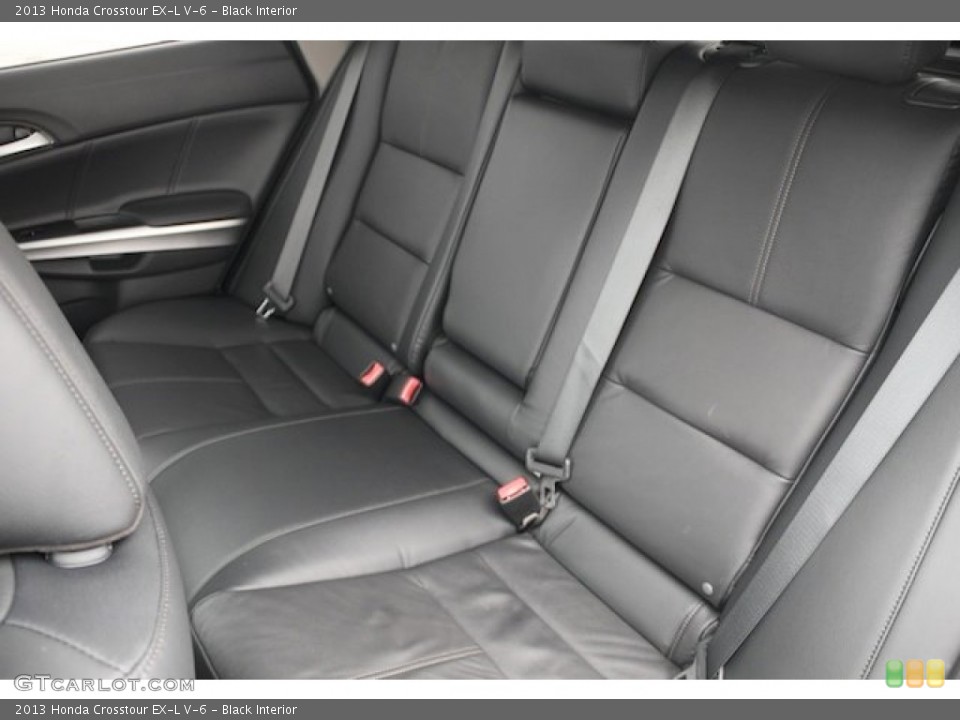 Black Interior Rear Seat for the 2013 Honda Crosstour EX-L V-6 #80700449