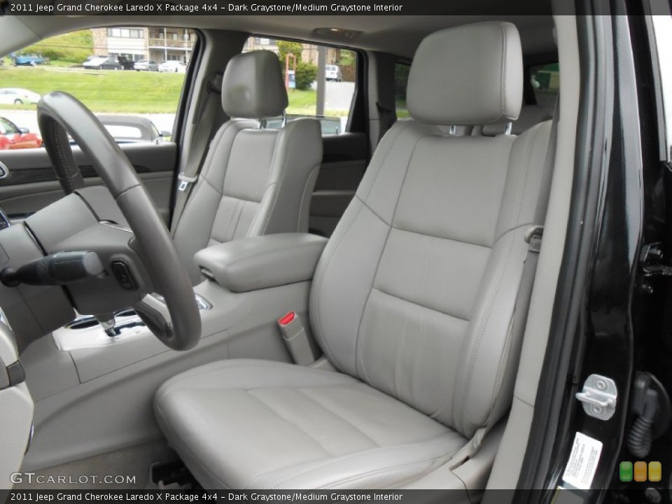 Dark Graystone/Medium Graystone Interior Front Seat for the 2011 Jeep Grand Cherokee Laredo X Package 4x4 #80701862