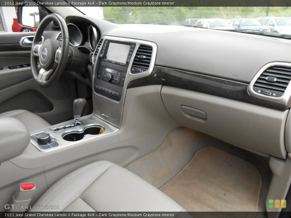 Dark Graystone/Medium Graystone Interior Dashboard for the 2011 Jeep Grand Cherokee Laredo X Package 4x4 #80701891