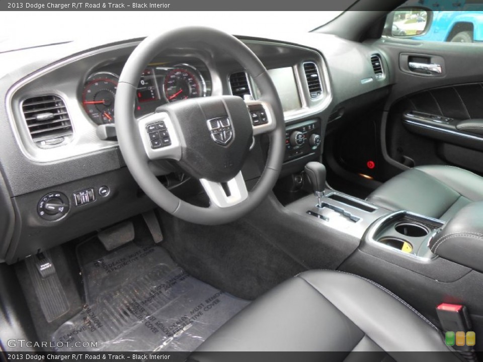 Black Interior Prime Interior for the 2013 Dodge Charger R/T Road & Track #80703057