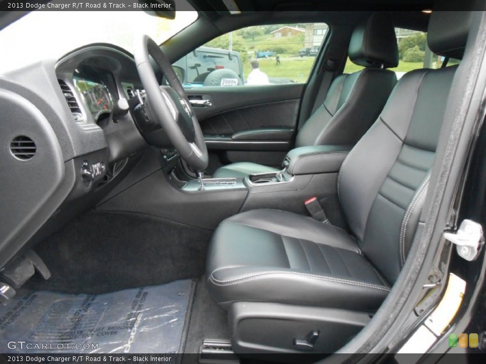 Black Interior Photo for the 2013 Dodge Charger R/T Road & Track #80703086