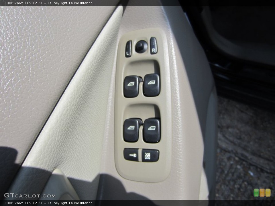 Taupe/Light Taupe Interior Controls for the 2006 Volvo XC90 2.5T #80705831