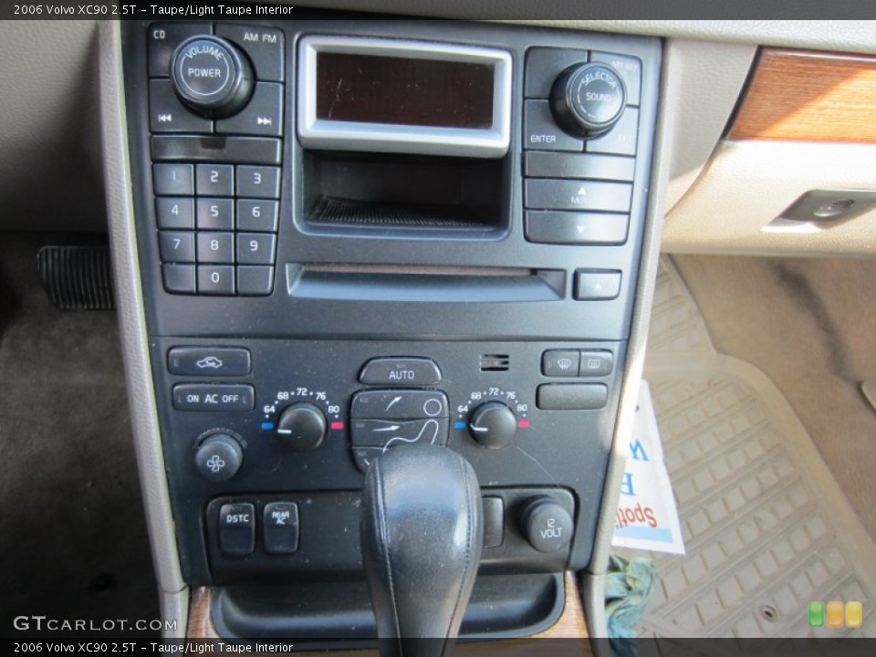 Taupe/Light Taupe Interior Controls for the 2006 Volvo XC90 2.5T #80705912