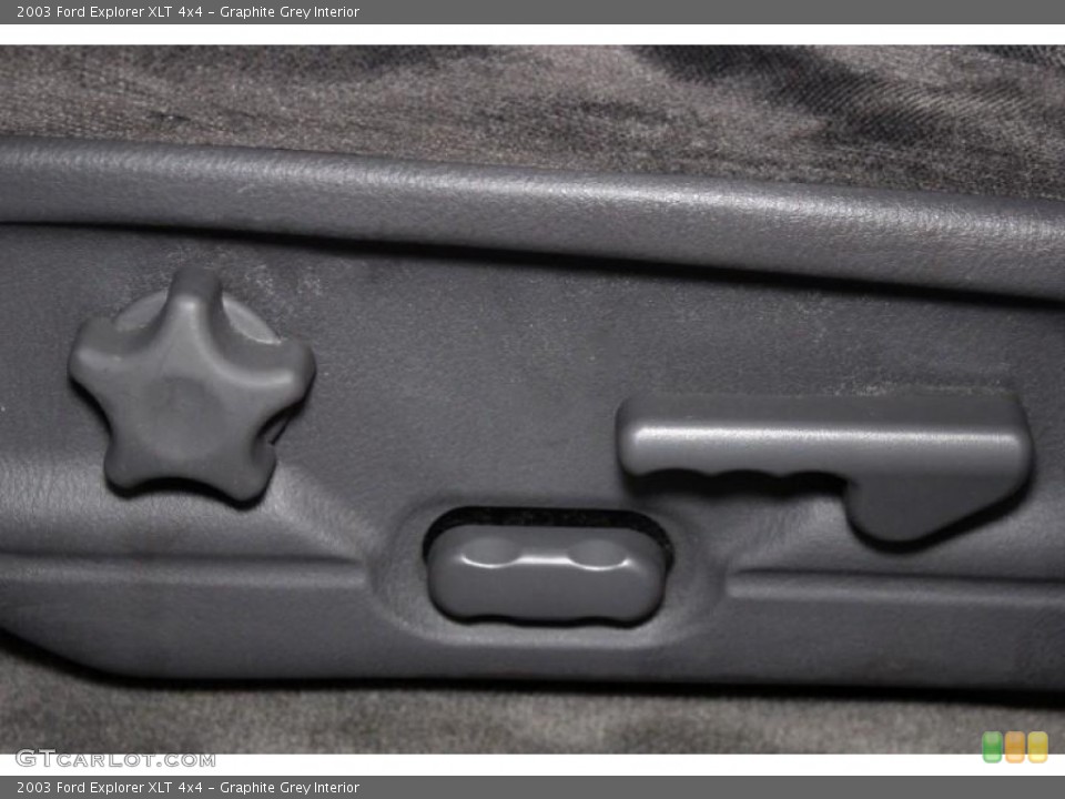 Graphite Grey Interior Controls for the 2003 Ford Explorer XLT 4x4 #80706479