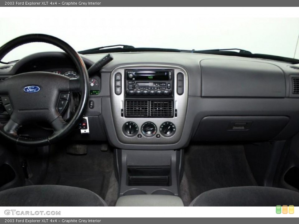 Graphite Grey Interior Dashboard for the 2003 Ford Explorer XLT 4x4 #80706497