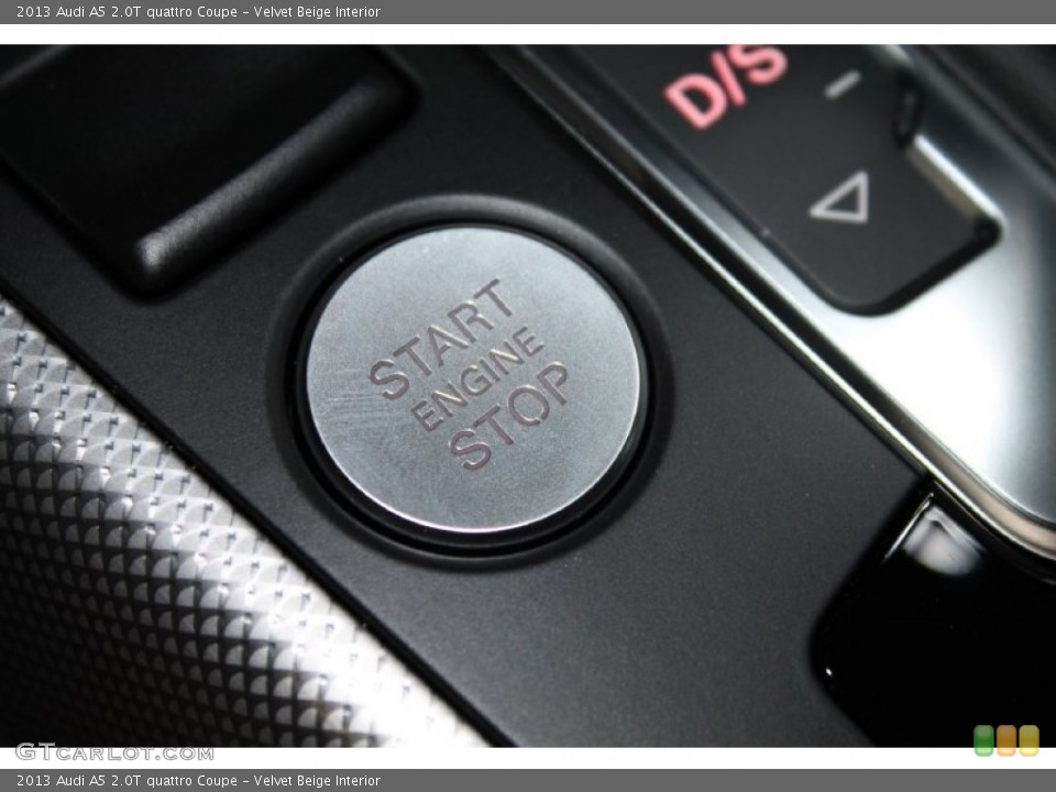 Velvet Beige Interior Controls for the 2013 Audi A5 2.0T quattro Coupe #80706606
