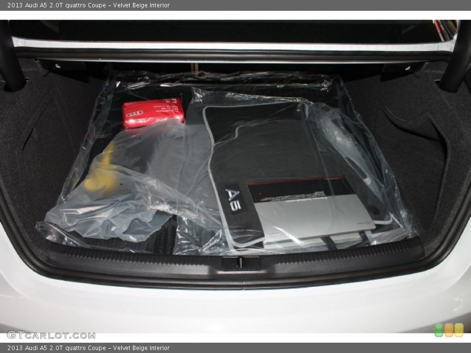 Velvet Beige Interior Trunk for the 2013 Audi A5 2.0T quattro Coupe #80706752