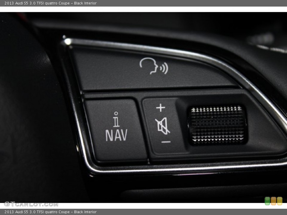 Black Interior Controls for the 2013 Audi S5 3.0 TFSI quattro Coupe #80708969