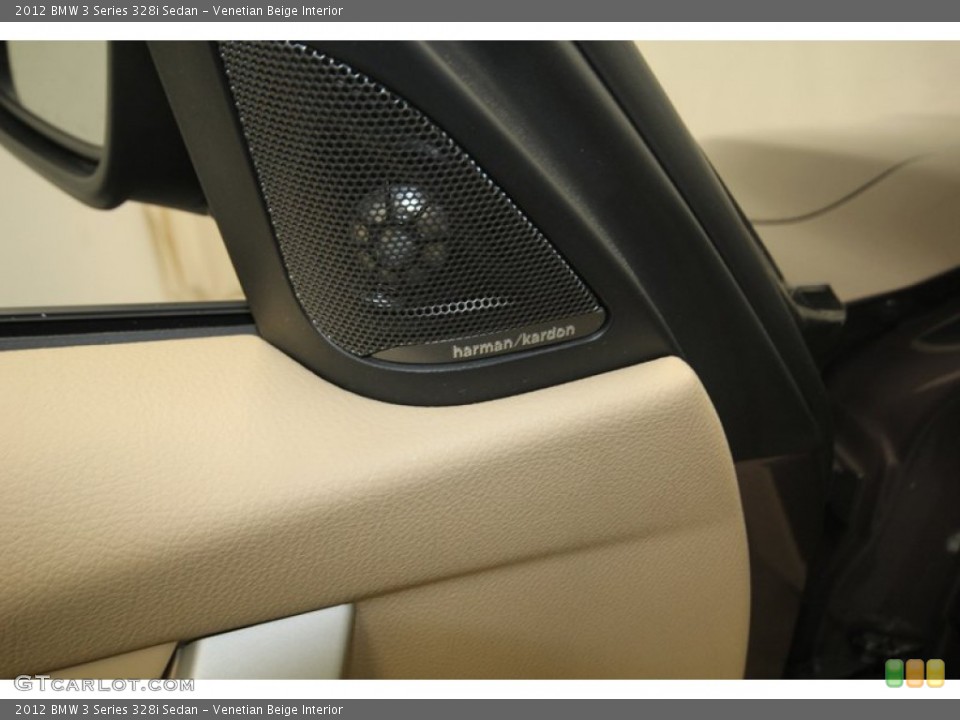 Venetian Beige Interior Audio System for the 2012 BMW 3 Series 328i Sedan #80710039