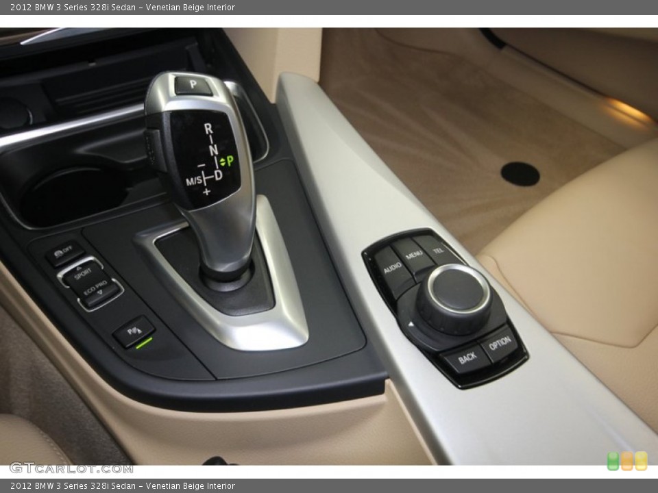 Venetian Beige Interior Transmission for the 2012 BMW 3 Series 328i Sedan #80710136