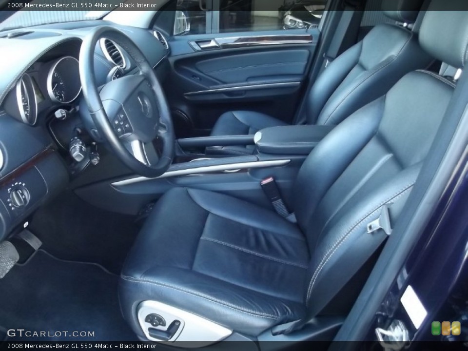 Black Interior Photo for the 2008 Mercedes-Benz GL 550 4Matic #80710172