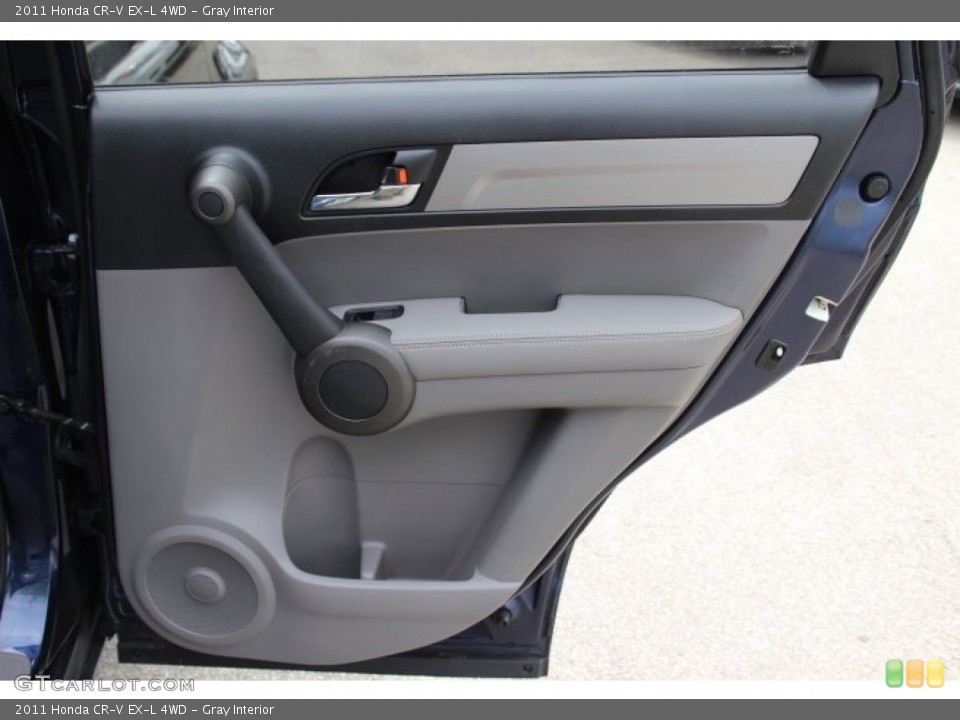 Gray Interior Door Panel for the 2011 Honda CR-V EX-L 4WD #80710871