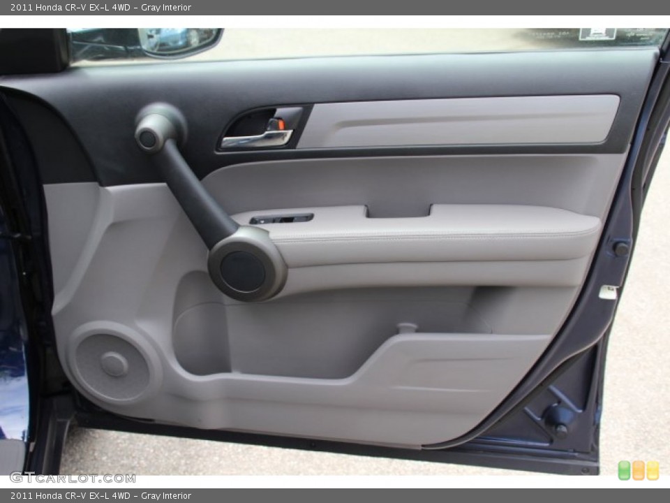 Gray Interior Door Panel for the 2011 Honda CR-V EX-L 4WD #80710900