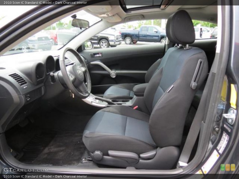 Dark Charcoal Interior Photo for the 2010 Scion tC  #80710967