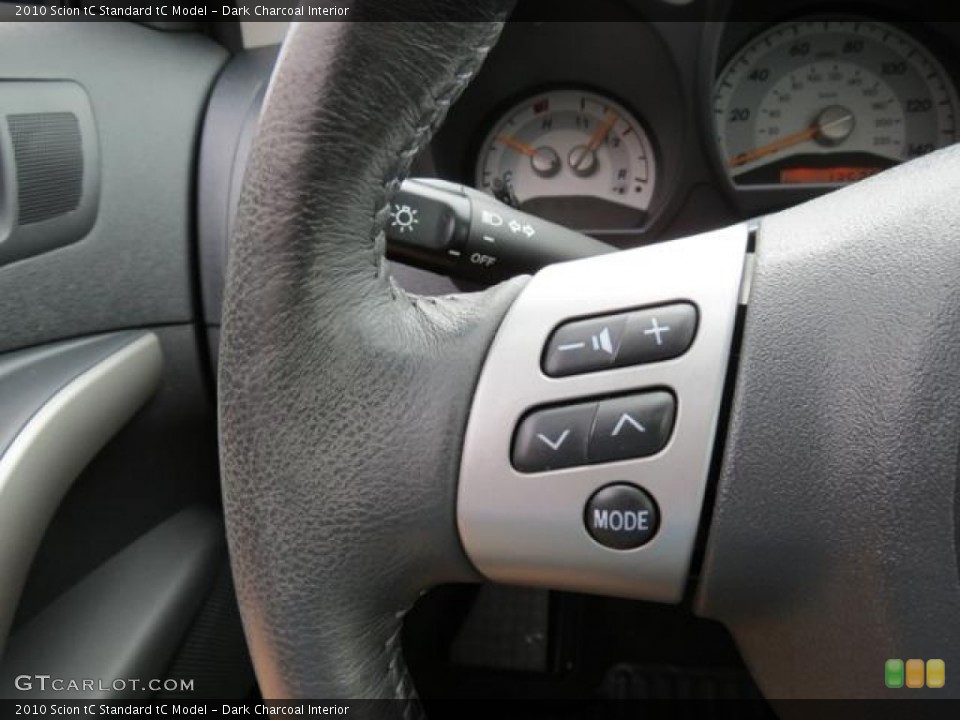 Dark Charcoal Interior Controls for the 2010 Scion tC  #80711135