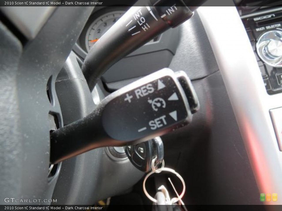Dark Charcoal Interior Controls for the 2010 Scion tC  #80711151