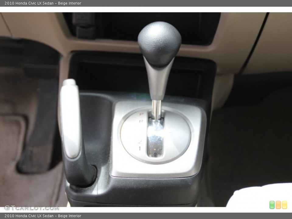 Beige Interior Transmission for the 2010 Honda Civic LX Sedan #80711165