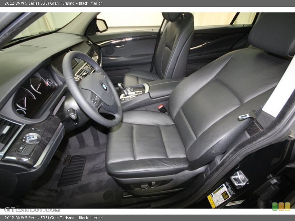 Black Interior Photo for the 2012 BMW 5 Series 535i Gran Turismo #80713334