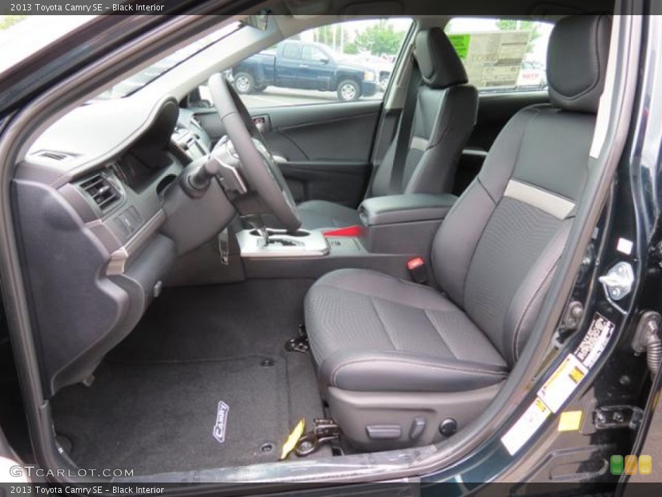 Black Interior Photo for the 2013 Toyota Camry SE #80713451