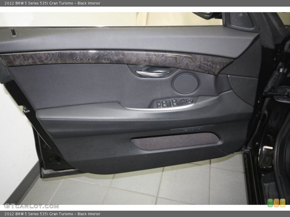Black Interior Door Panel for the 2012 BMW 5 Series 535i Gran Turismo #80713493