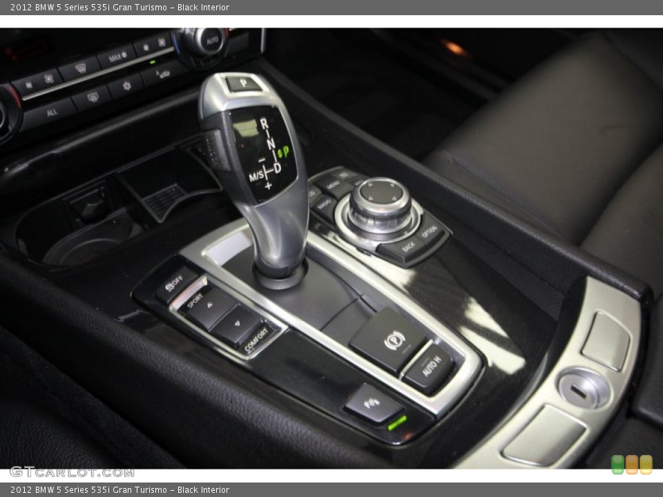 Black Interior Transmission for the 2012 BMW 5 Series 535i Gran Turismo #80713634