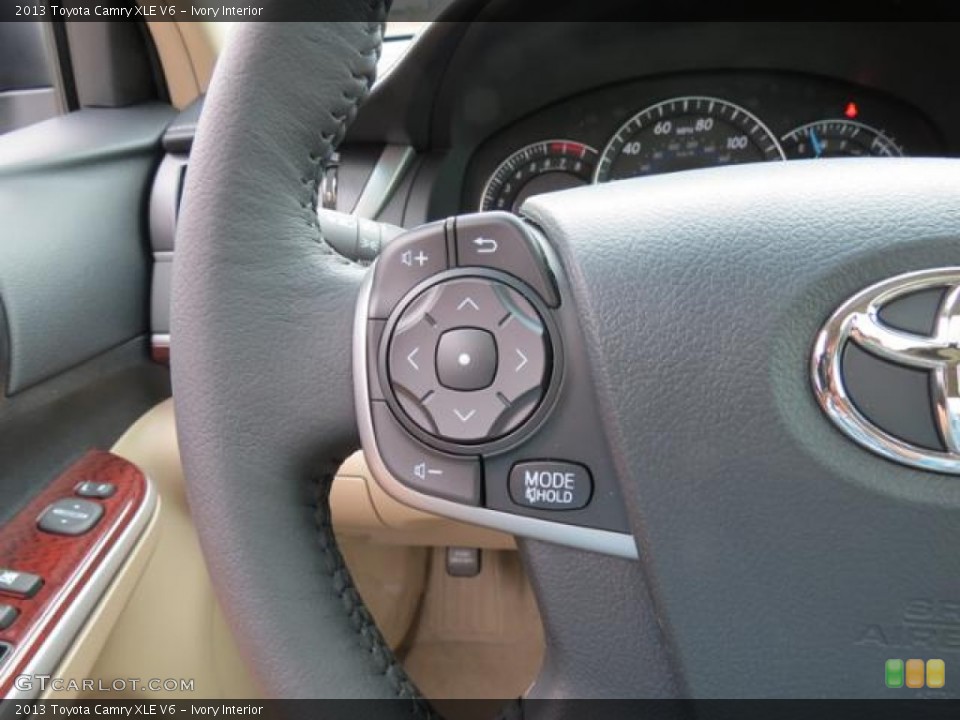 Ivory Interior Controls for the 2013 Toyota Camry XLE V6 #80713886