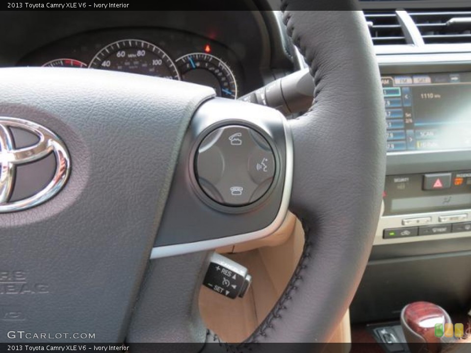 Ivory Interior Controls for the 2013 Toyota Camry XLE V6 #80713910