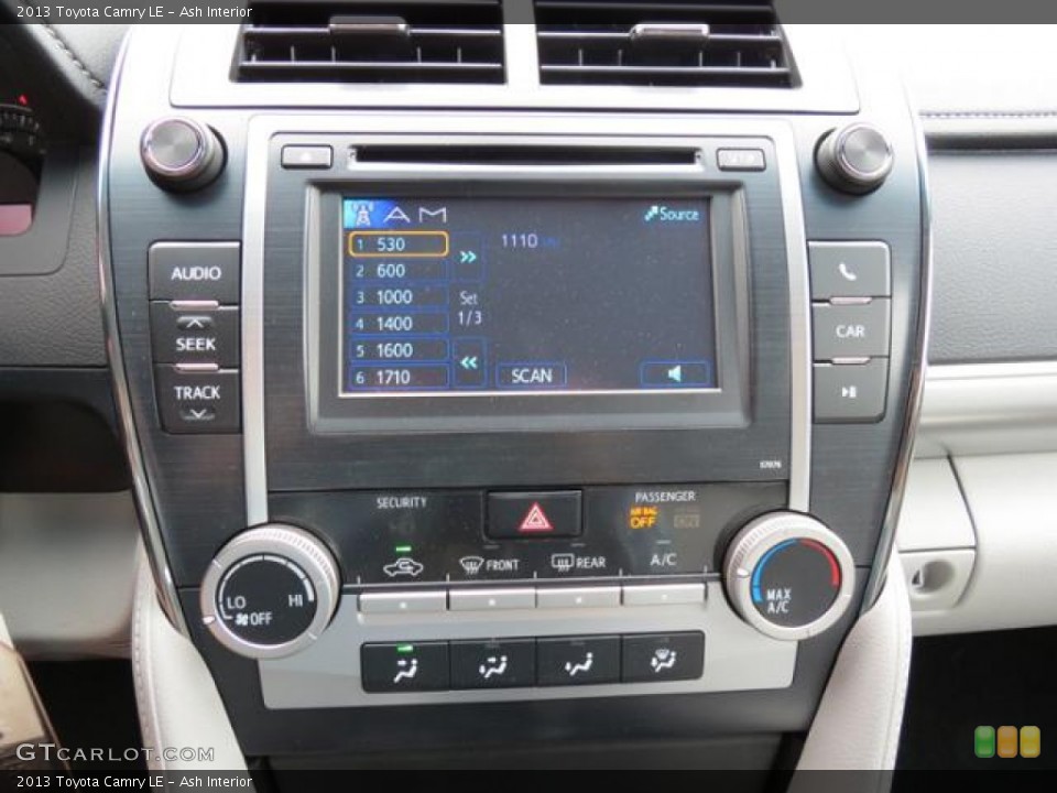 Ash Interior Controls for the 2013 Toyota Camry LE #80714195