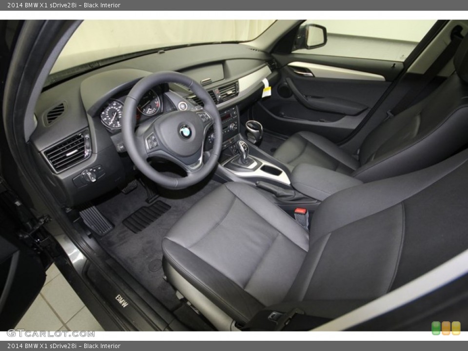 Black Interior Prime Interior for the 2014 BMW X1 sDrive28i #80714774
