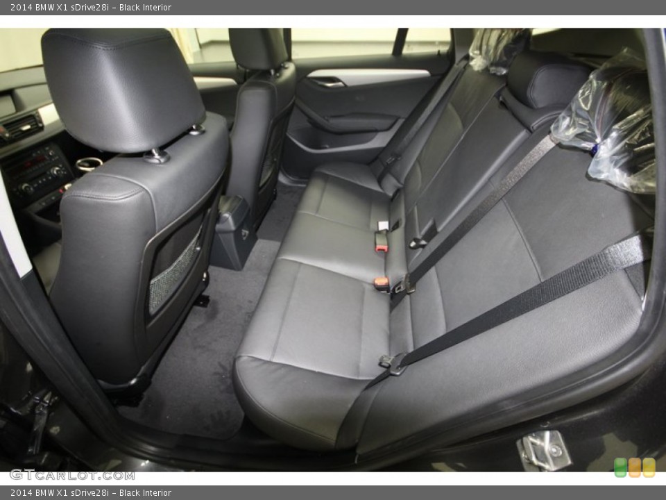 Black Interior Rear Seat for the 2014 BMW X1 sDrive28i #80714789