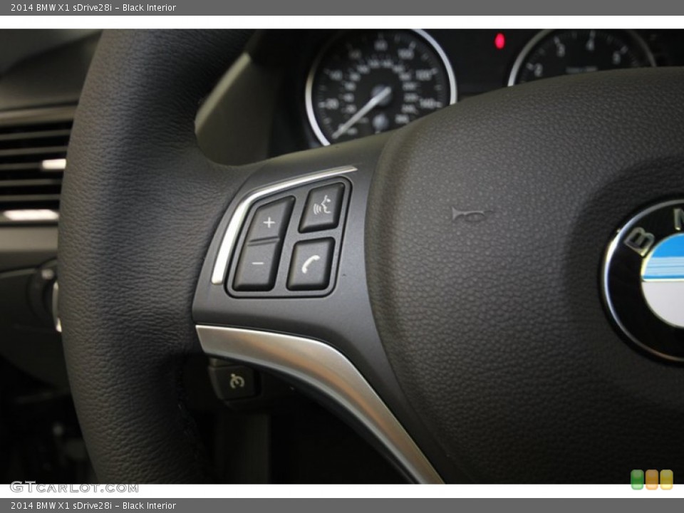 Black Interior Controls for the 2014 BMW X1 sDrive28i #80714963