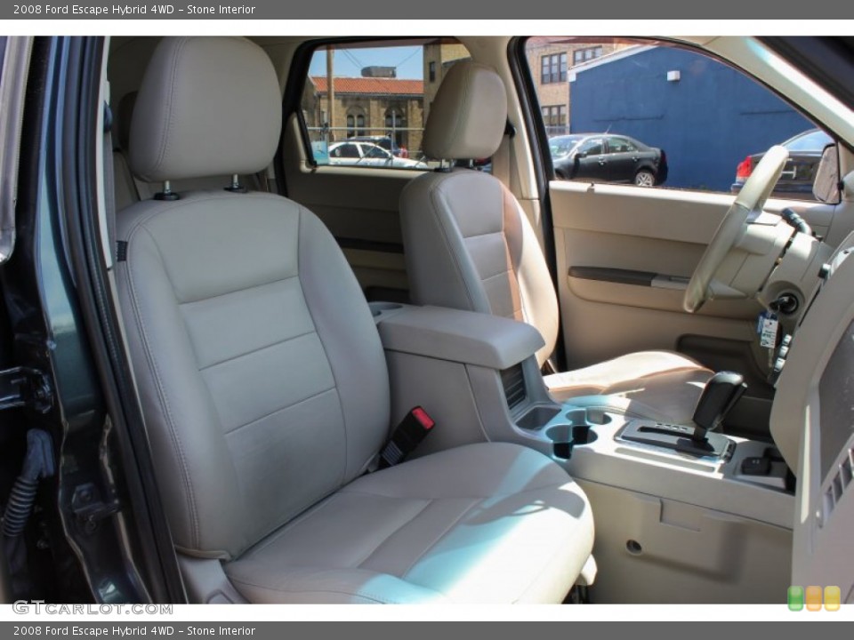 Stone Interior Photo for the 2008 Ford Escape Hybrid 4WD #80715177