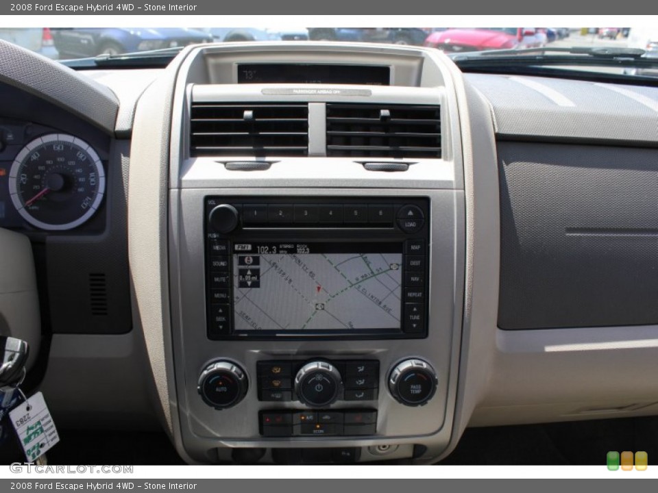 Stone Interior Controls for the 2008 Ford Escape Hybrid 4WD #80715224